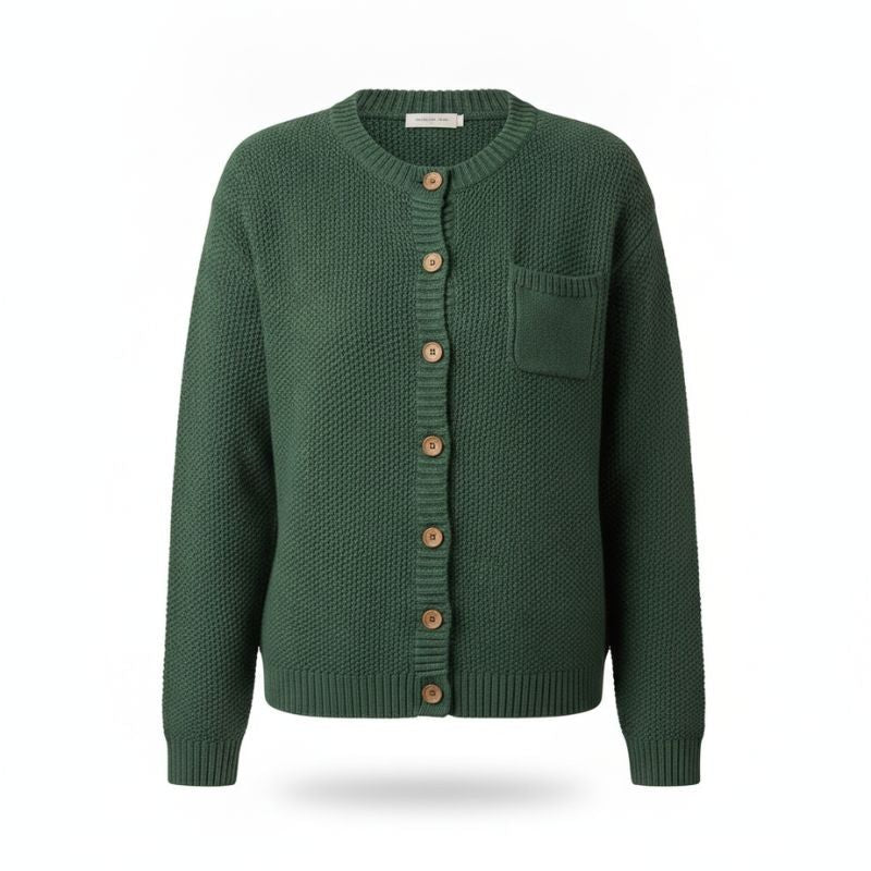 green-cardigan