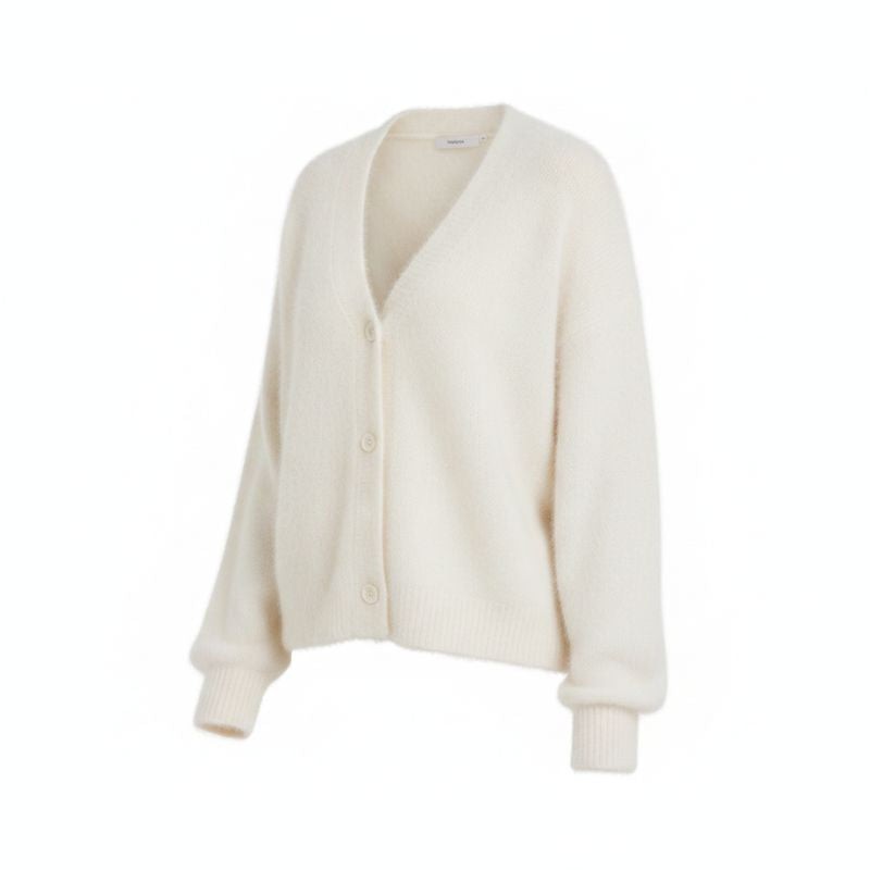white-cardigan