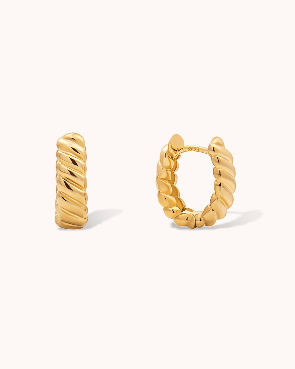 Helix Midi Huggie Hoop Earrings