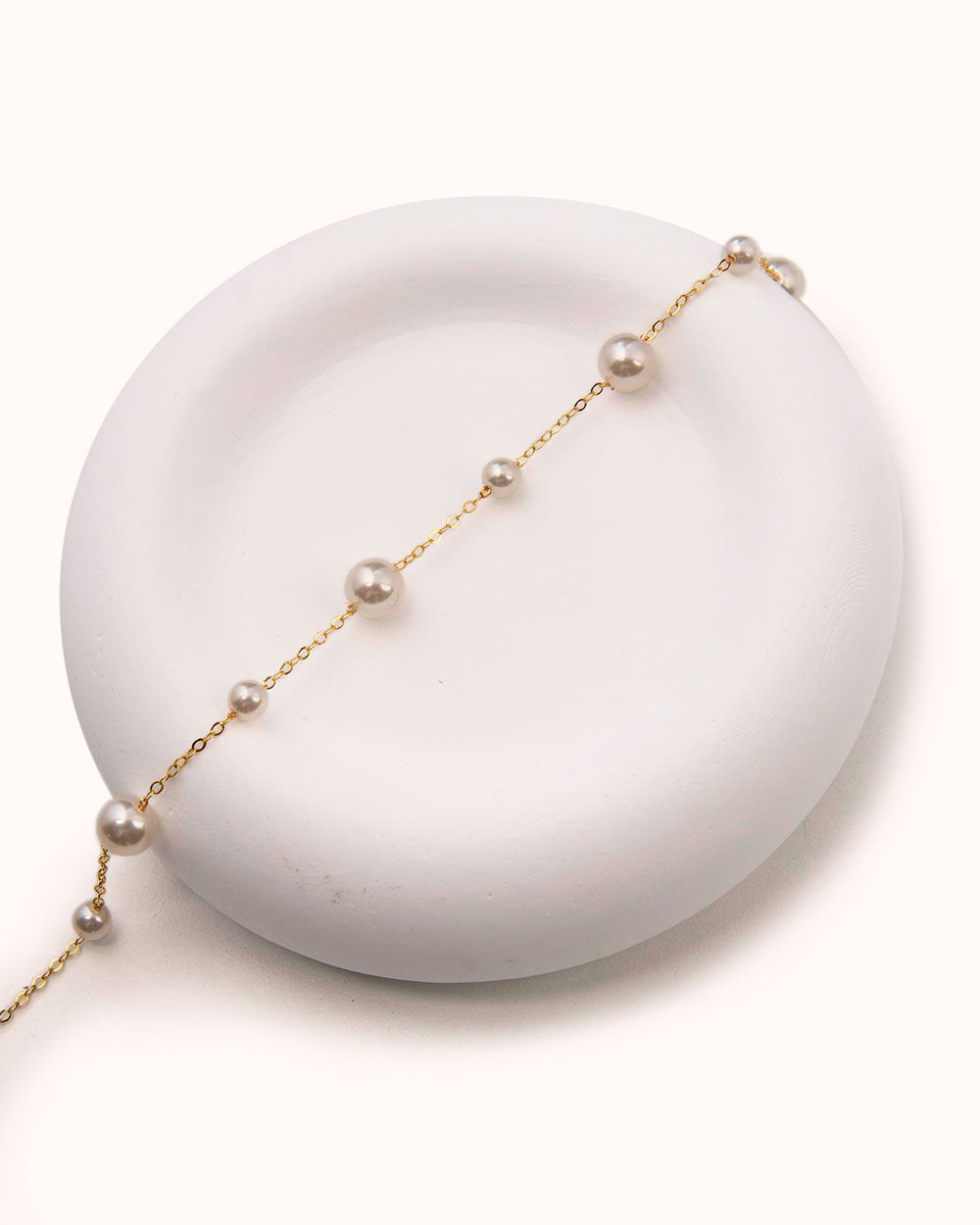 Pearl Glow Slider Bracelet