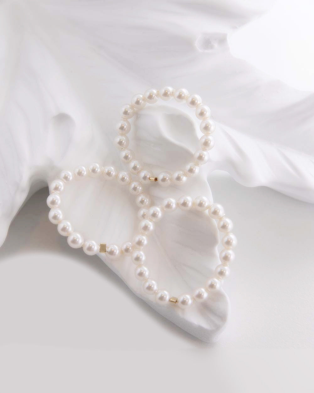 Lustre Light Pearls Ring 3mm