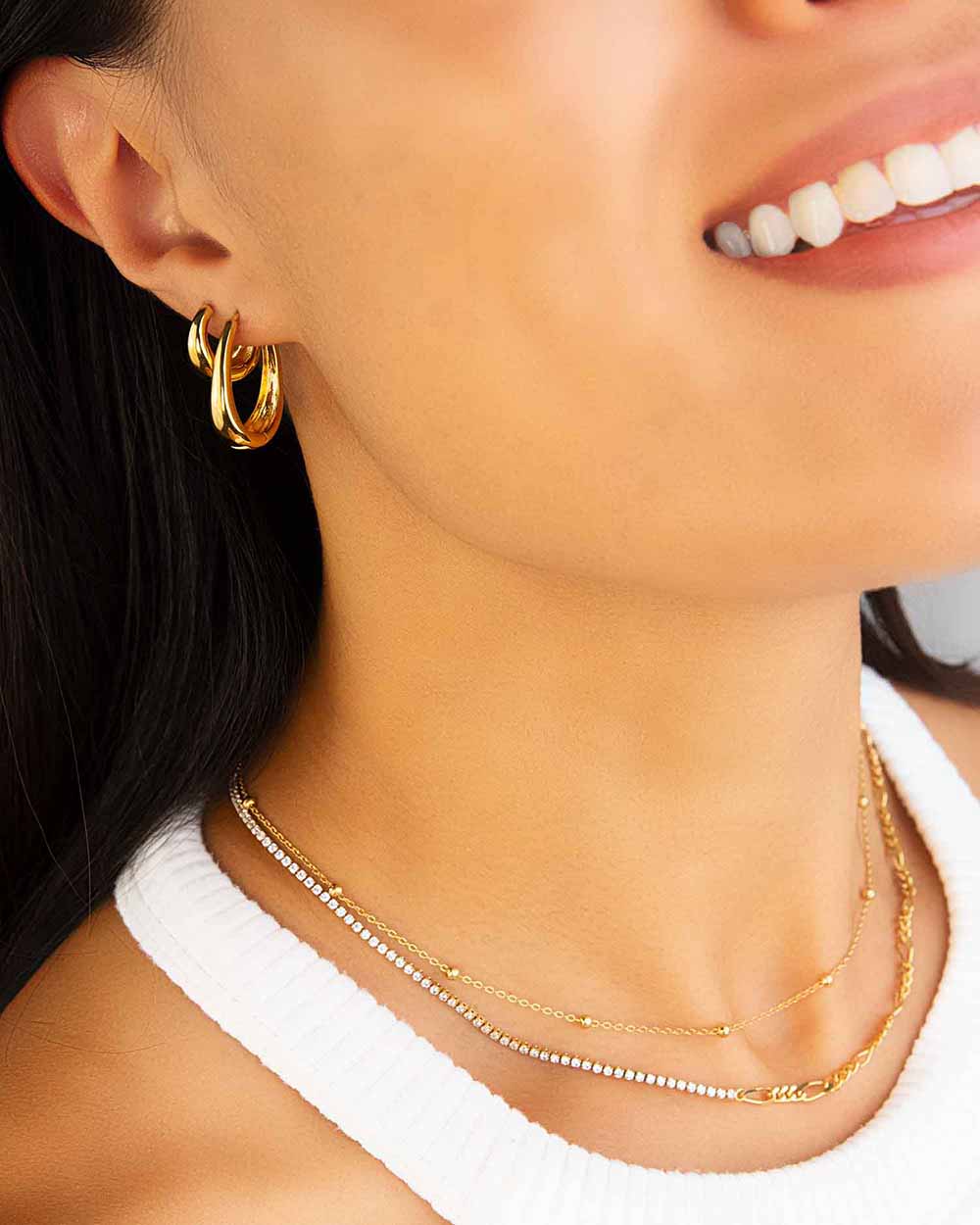 Tennis Meets Chain Necklace