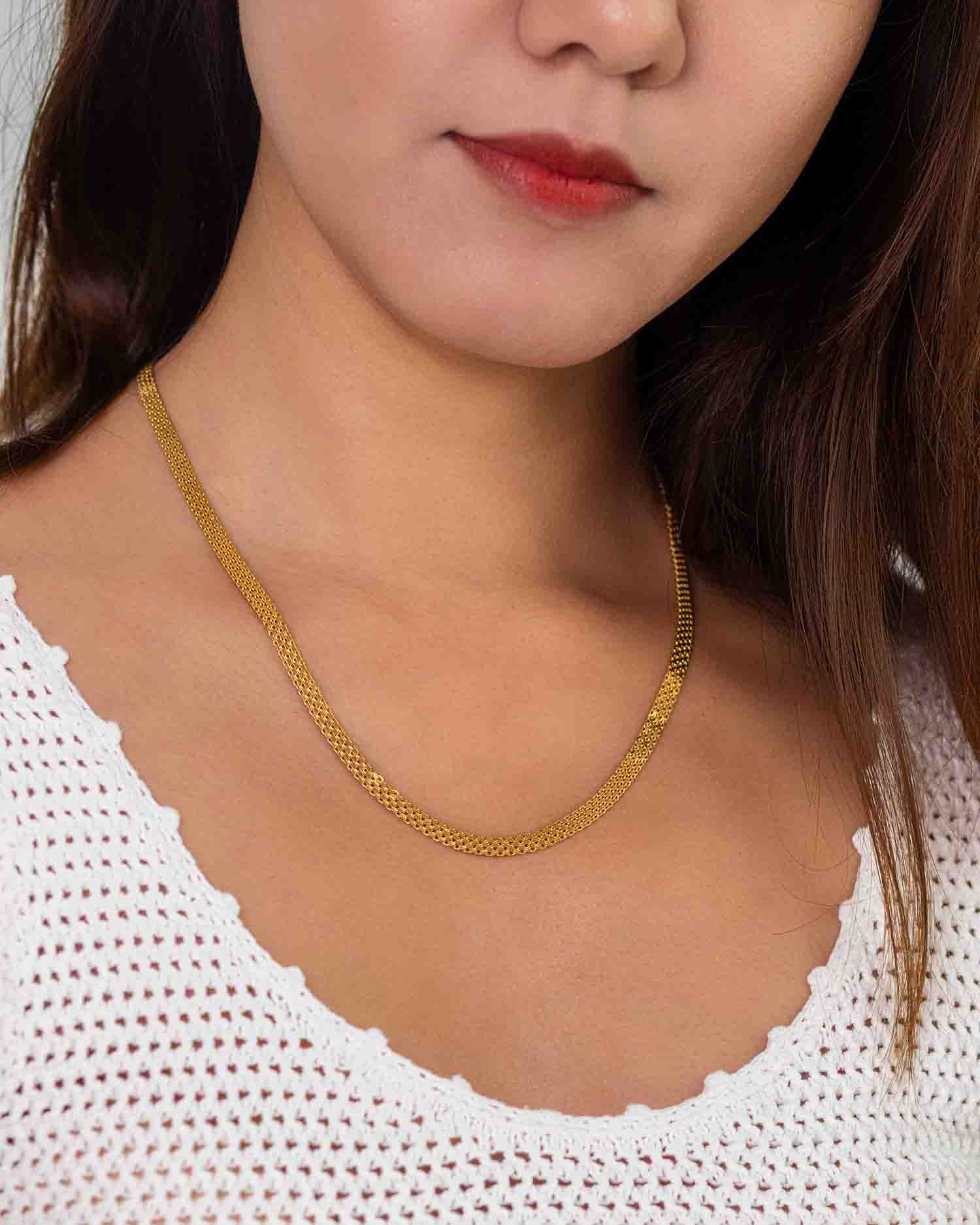 Woven Chain Necklace